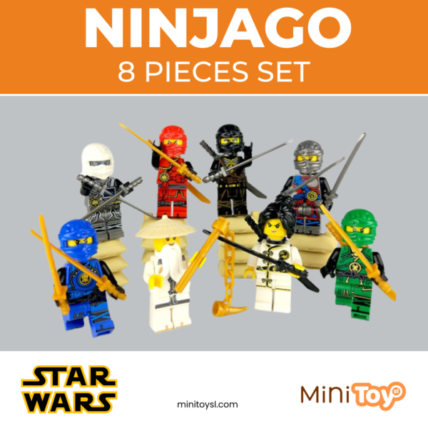 Ninjago 8 Pieces set
