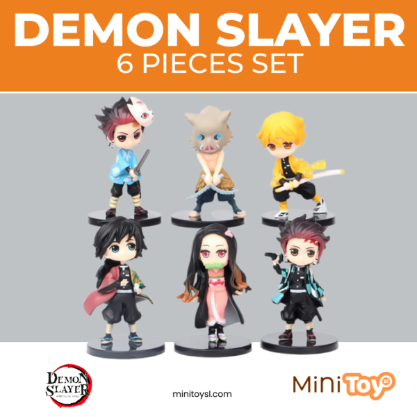 Demon Slayer 6 pieces set