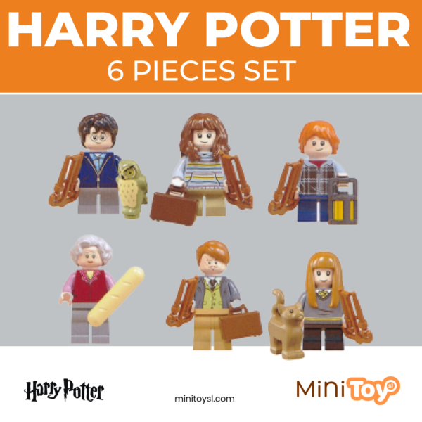 6 Pieces Harry Potter Set