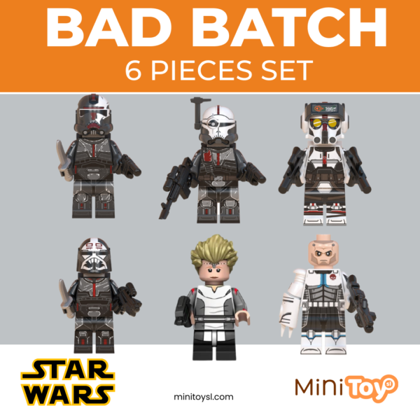 Bad Batch 6 Pieces Set