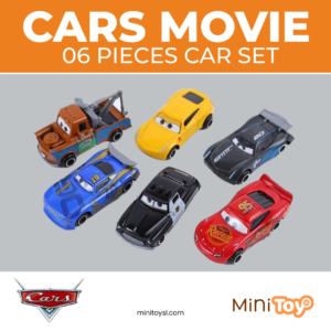 Disney Pixar Car Movie 6 pieces set