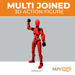 Multi-jointed 3d Action Figure